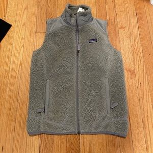 Patagonia Women’s Los Gatos Fleece Vest - Light Gray - Size M